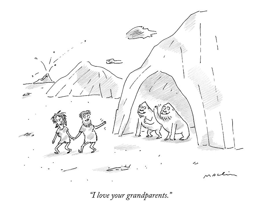 I Love Your Grandparents Drawing by Michael Maslin
