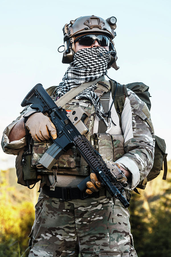 United States Army Ranger #44 Photograph by Oleg Zabielin