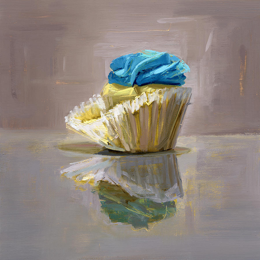 Cake Painting - Untitled #374 by Chris N Rohrbach