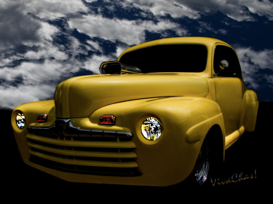 46 Ford at Moonrise Photograph by Chas Sinklier