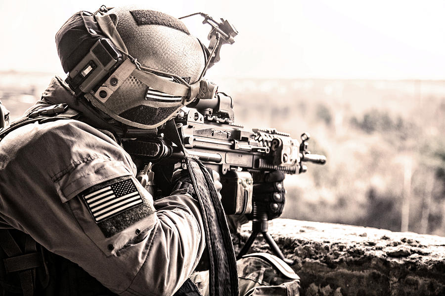 United States Army Ranger #46 Photograph by Oleg Zabielin