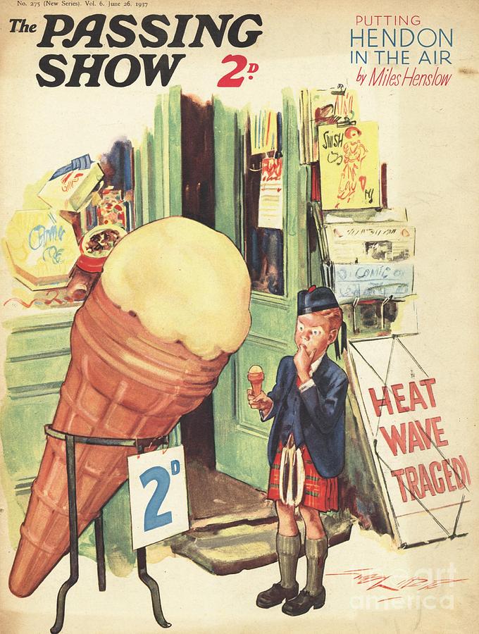 Summer Drawing - 1930s,uk,the Passing Show,magazine Cover #47 by The Advertising Archives