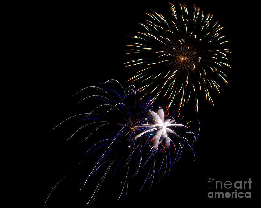 RVR Fireworks 2013 #47 Photograph by Mark Dodd