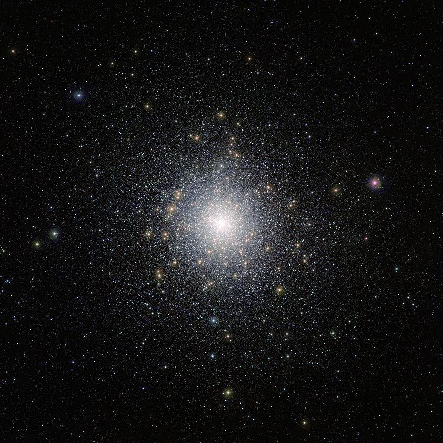 47 Tucanae Star Cluster Photograph by Eso/m.-r. Cioni/vista Magellanic Cloud Survey