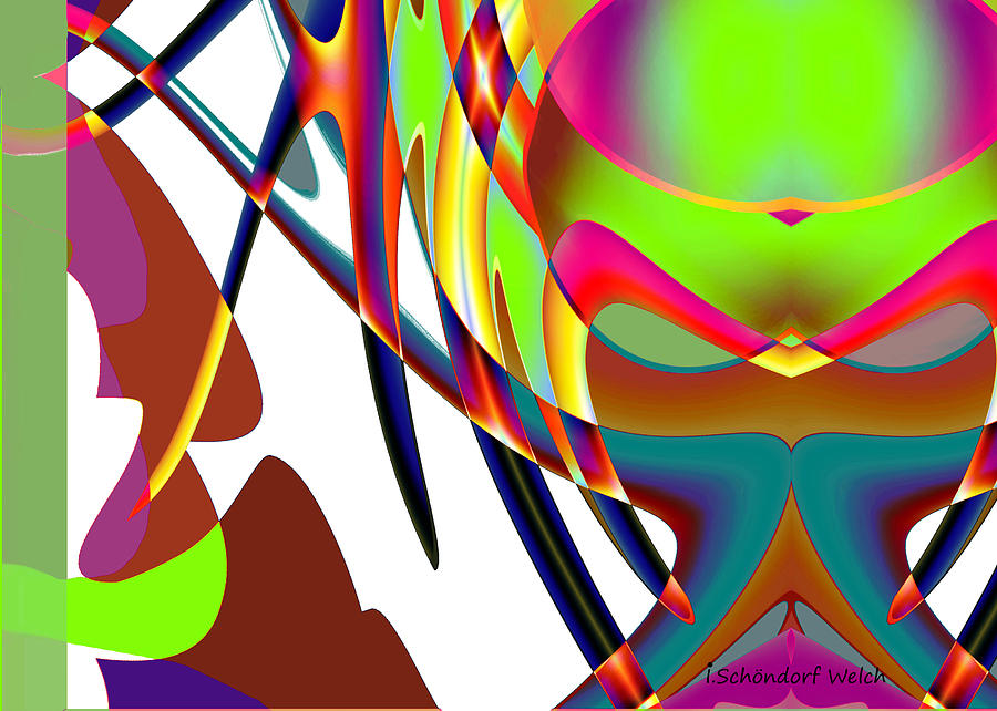 470 Digital Art - 470 - Colourful Abstract by Irmgard Schoendorf Welch 470 Digital Art - 470 - Colourful Abstract by Irmgard Schoendorf Welch