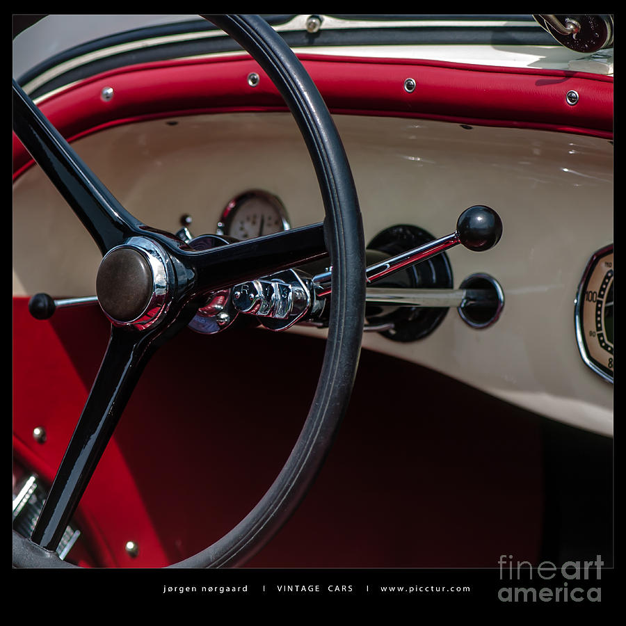 Vintage cars #478 Photograph by Jorgen Norgaard