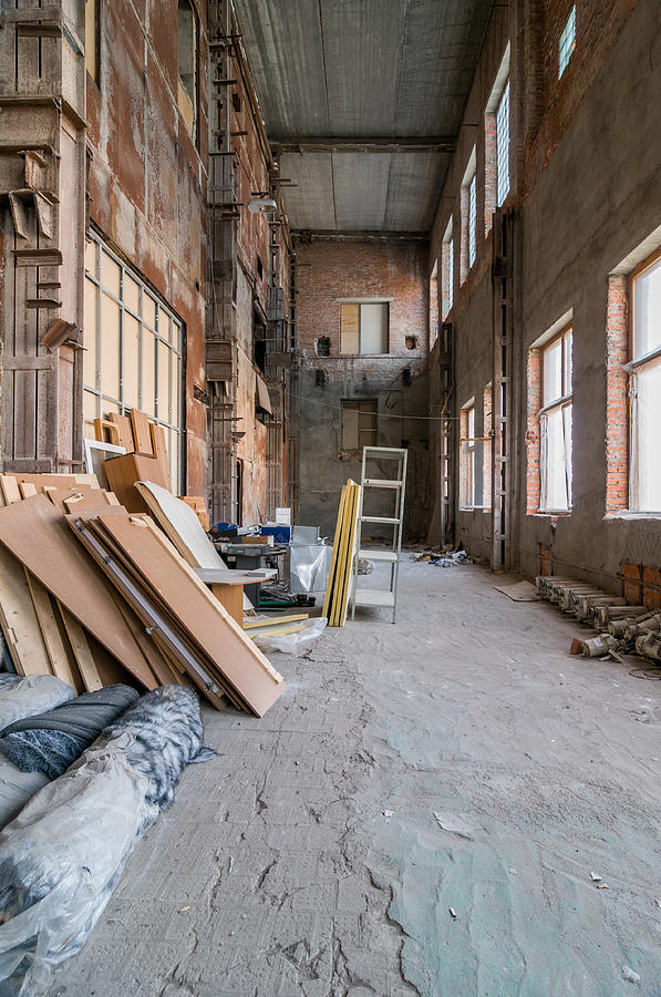 Deserted warehouse Photograph by Nikita Buida - Fine Art America