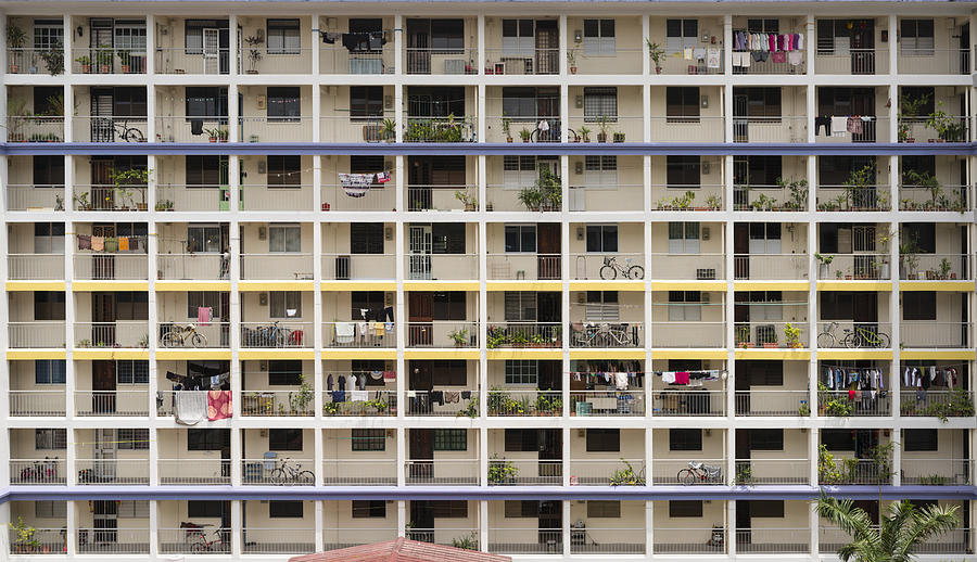 48 units of Public Housing Apartments, Singapore Photograph by Catchlights_sg