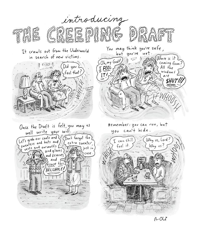 New Yorker January 15th, 2007 Drawing by Roz Chast