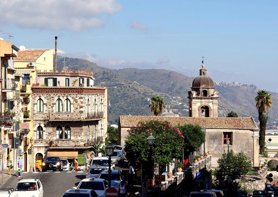 Mediterranean Photograph - Views Of Taormina Sicily #49 by Rick Rosenshein