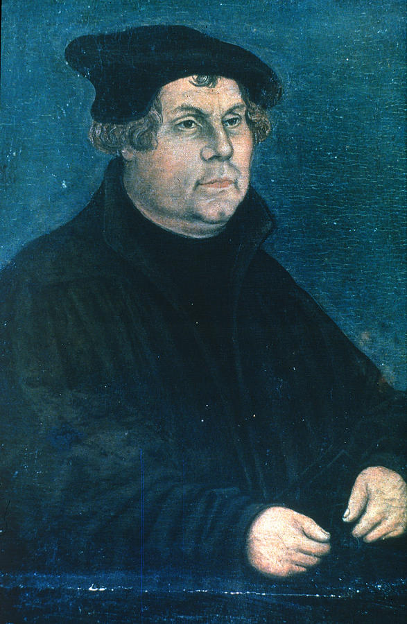 Martin Luther (1483-1546) Painting By Granger - Pixels