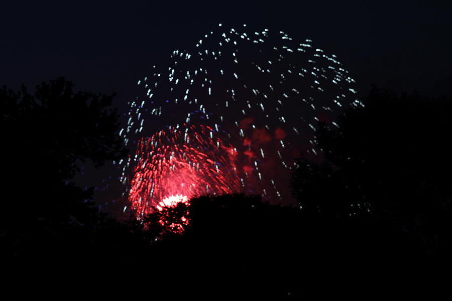 4th of July Fireworks - 011316 Photograph by DC Photographer