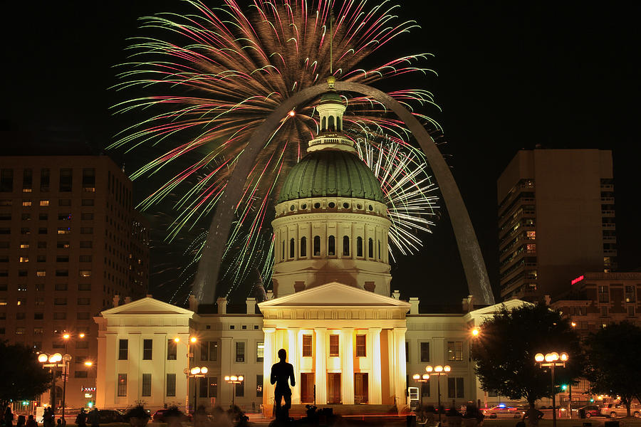 4th of July St Louis style Photograph by Garry McMichael