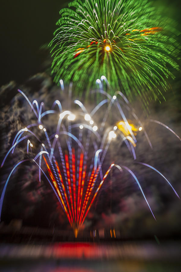 San Diego Photograph - 4th of July through the Lens Baby by Scott Campbell