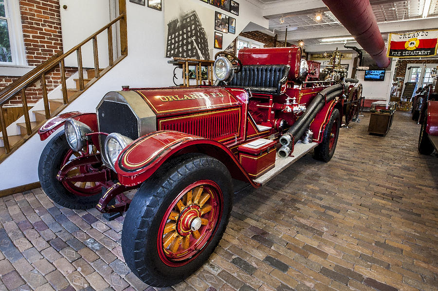 1915 LaFrance Fire Engine #5 Photograph by Rich Franco
