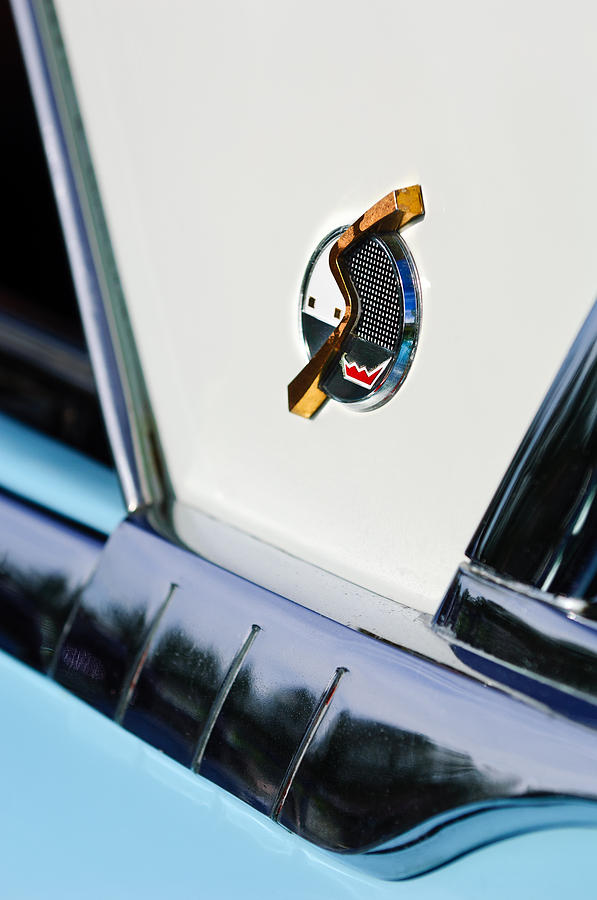 1952 Studebaker Emblem #5 Photograph by Jill Reger