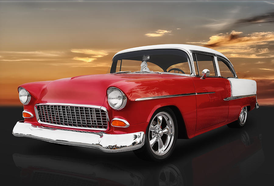 1955 Chevrolet Bel Air Photograph by Frank J Benz - Fine Art America