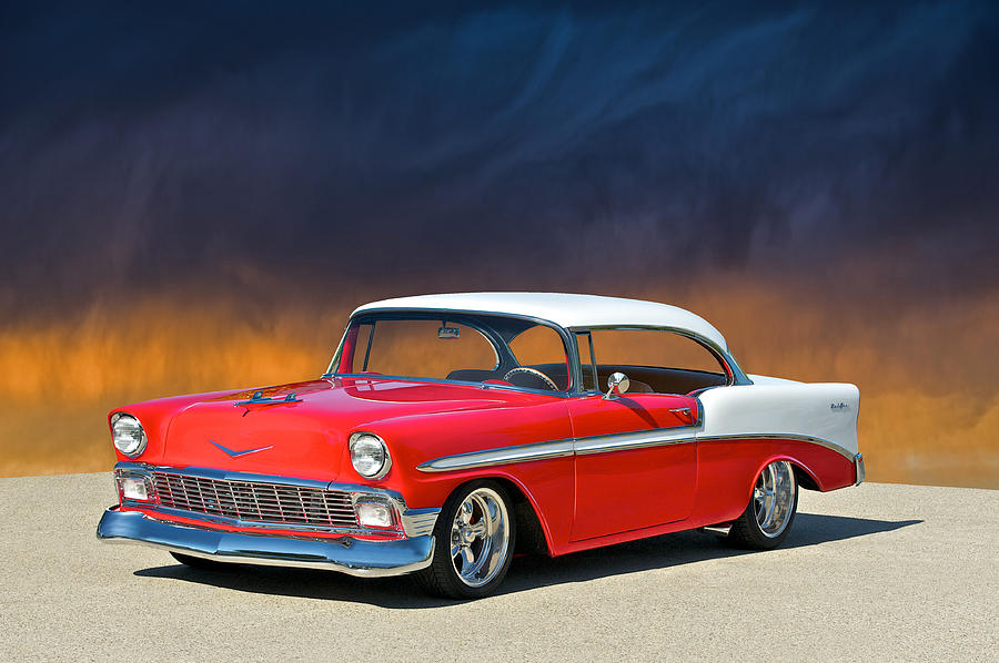 1956 Chevrolet Bel Air Photograph by Dave Koontz