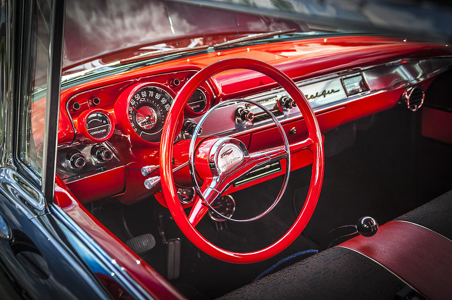 1957 Chevrolet Bel Air #5 Photograph by Rich Franco