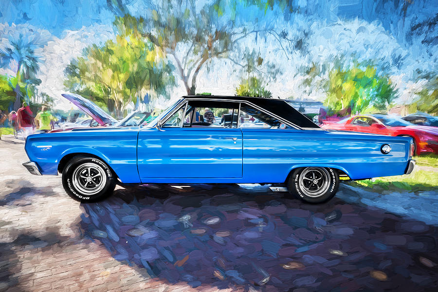 1967 Plymouth Belvedere GTX 440 Painted #5 Photograph by Rich Franco ...