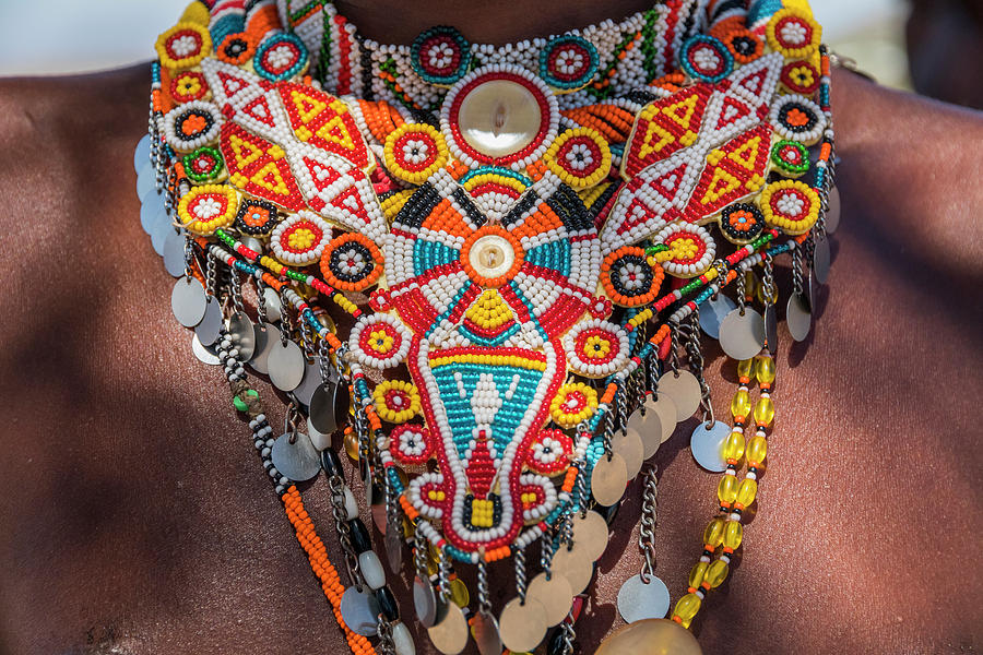 Jewelry Photograph - Africa, Kenya, Samburu National Reserve #5 by Emily Wilson