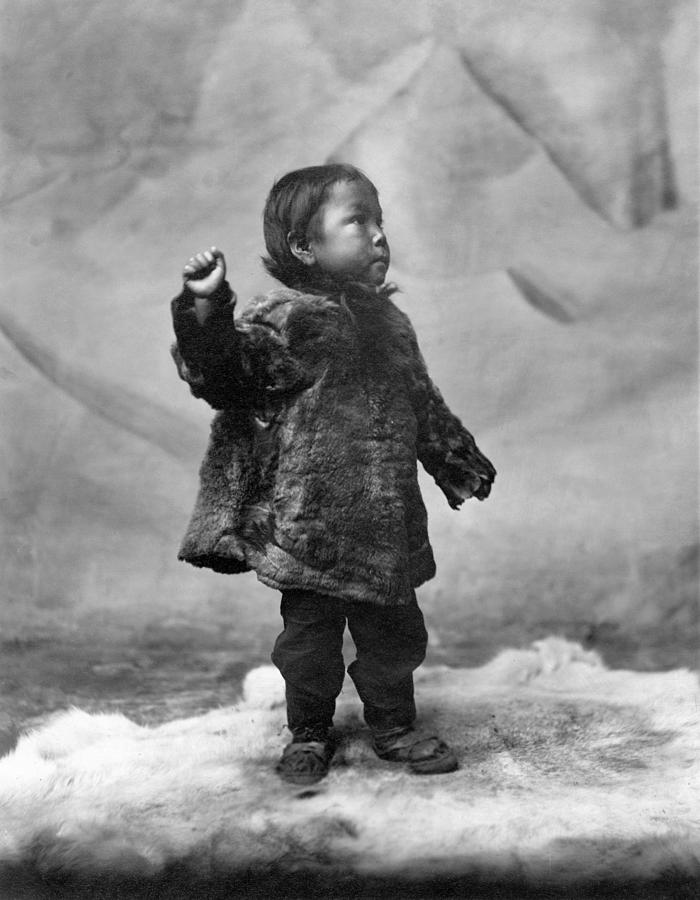 Alaska Eskimo Child #5 Photograph by Granger