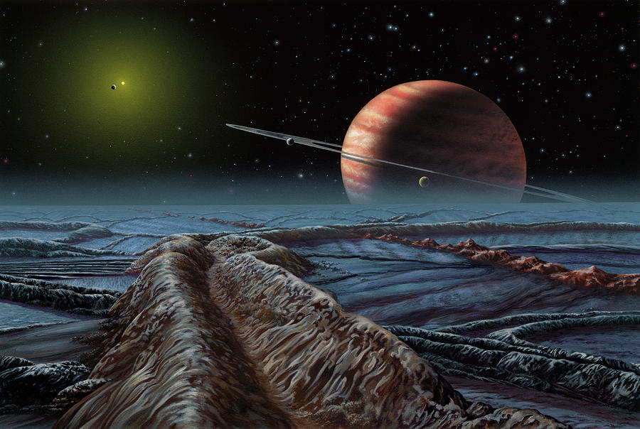 Alien Planet #5 Photograph by Lynette Cook/science Photo Library