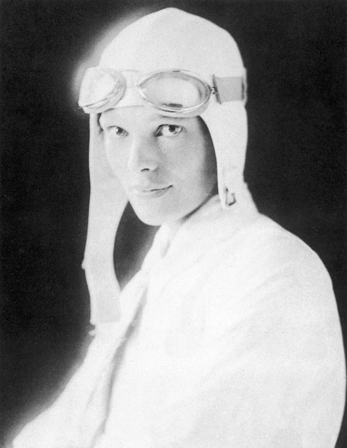 Amelia Earhart (1897-1937) #5 Photograph by Granger