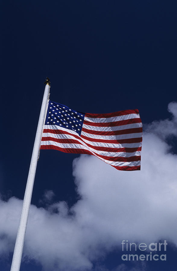 American Flag #5 Photograph by Jim Corwin