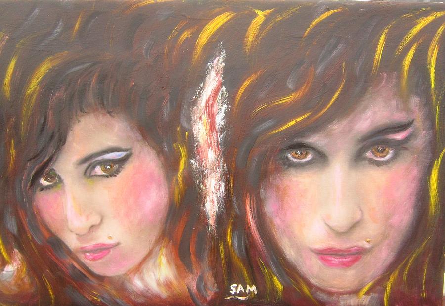 Amy Winehouse  #4 Painting by Sam Shaker