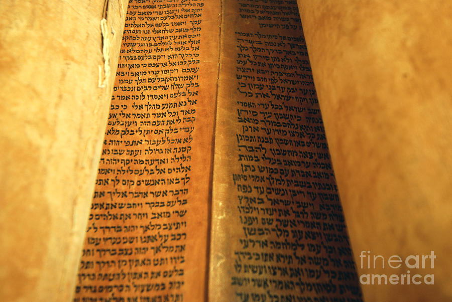 Ancient Torah scrolls from Yemen  #5 Photograph by Shay Fogelman