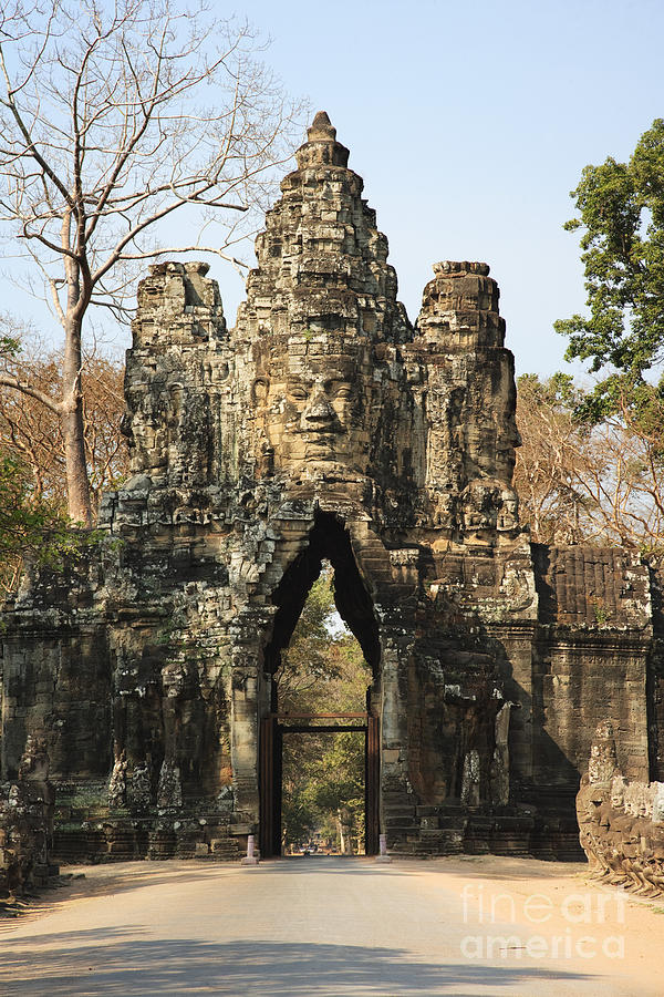 Angkor Thom #5 Photograph by David Davis