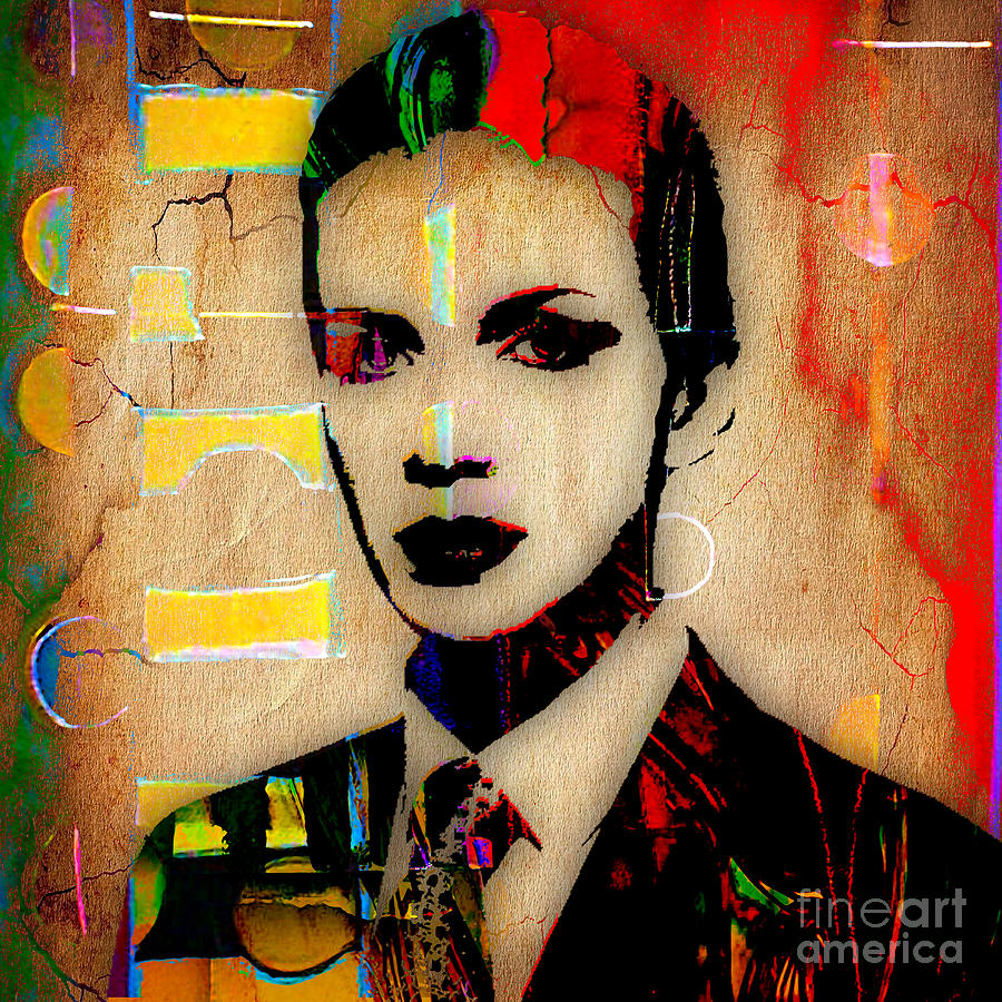 Music Mixed Media - Annie Lennox Collection #5 by Marvin Blaine