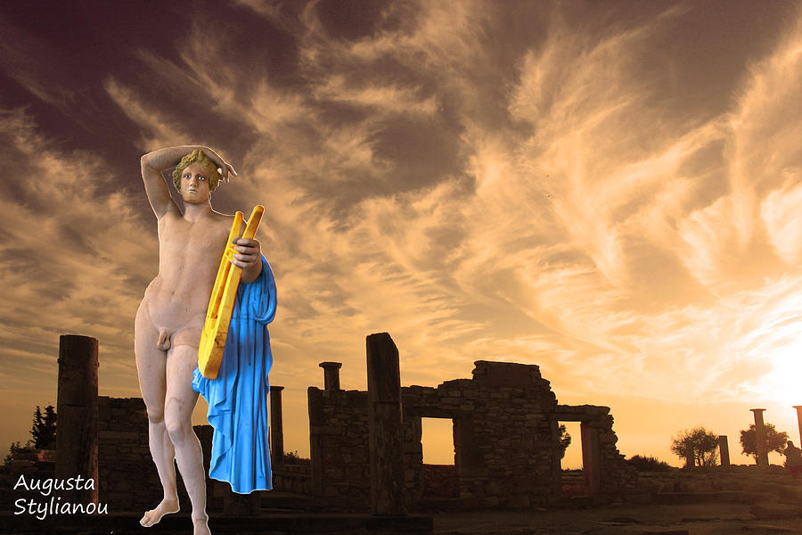 Apollo Sanctuary - Cyprus #4 Digital Art by Augusta Stylianou