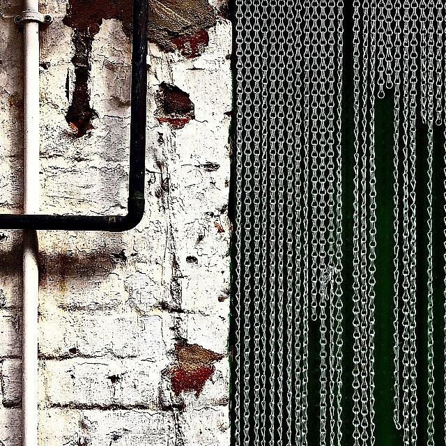 Abstract Photograph - Chain Door by Jason Roust