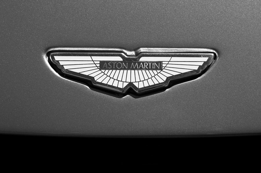 Aston Martin Emblem Photograph by Jill Reger