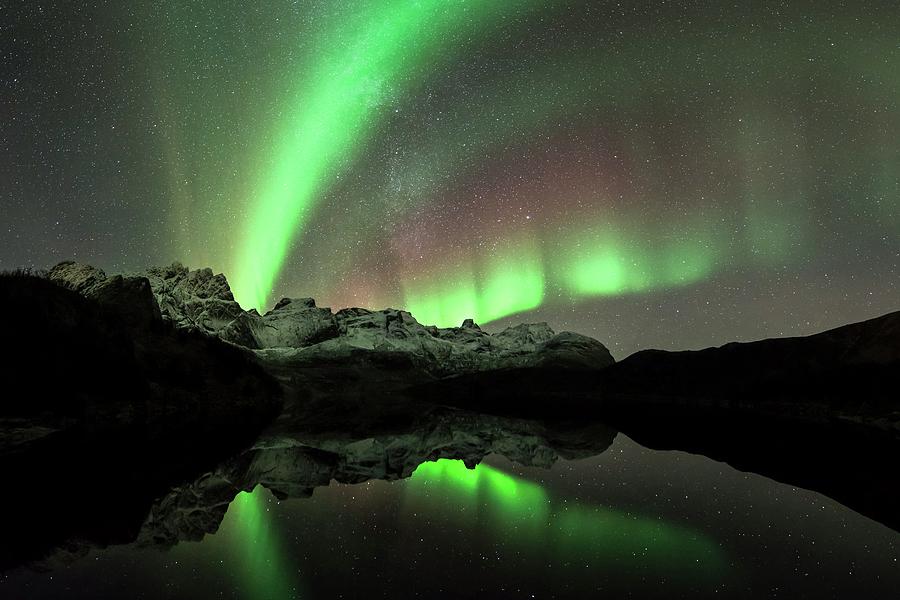 Nature Photograph - Aurora Borealis #5 by Tommy Eliassen