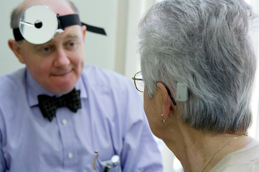 Baha Hearing System Check-up Photograph by Life In View/science Photo ...