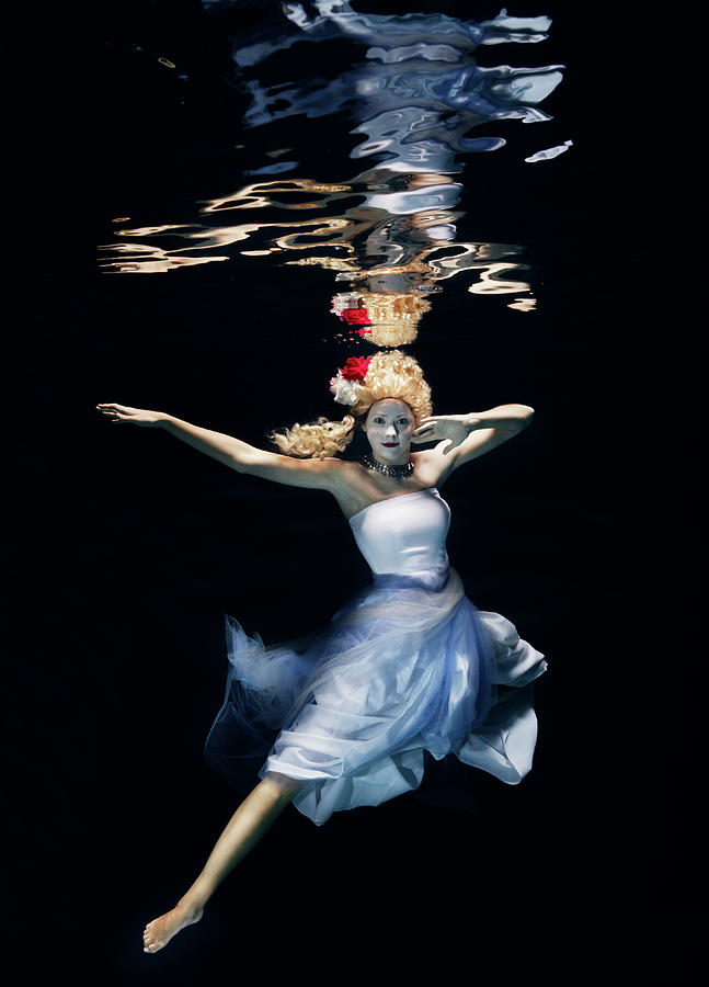 Ballet Dancer Underwater #5 Photograph by Henrik Sorensen