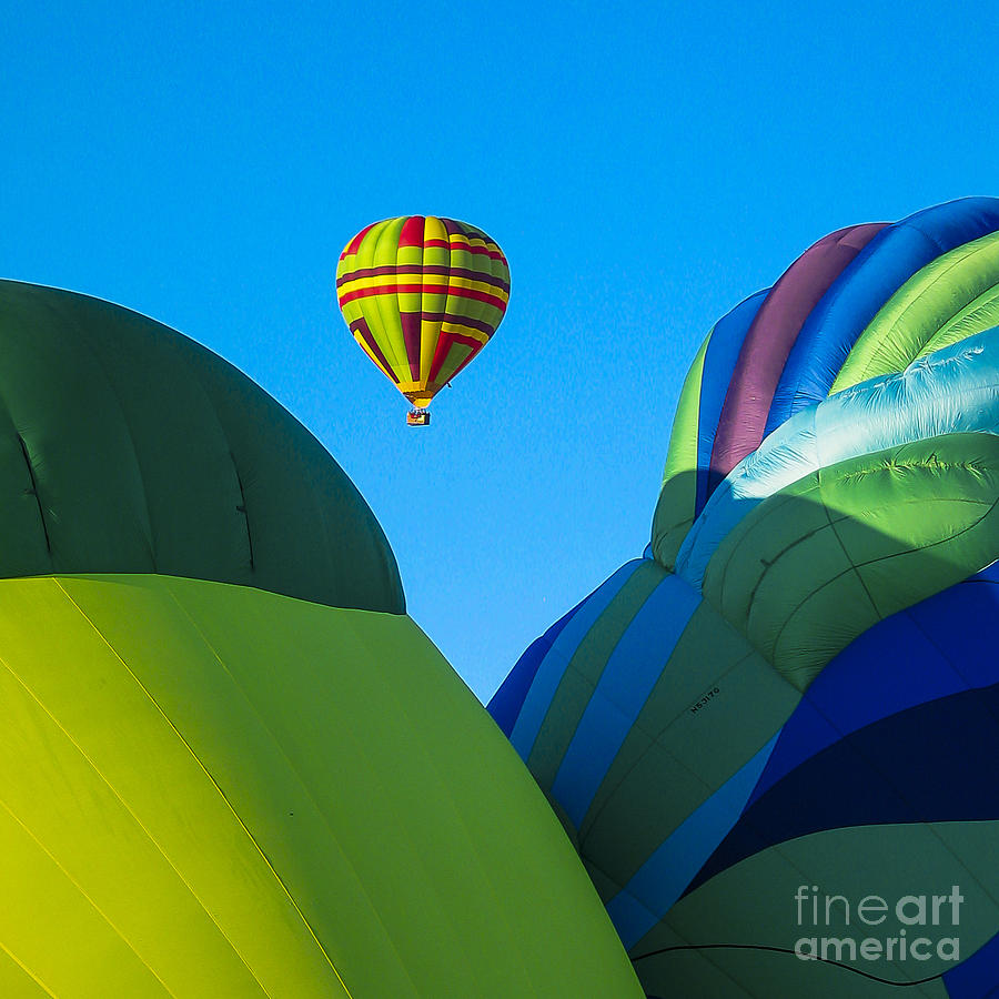 Balloon fiesta, Socorro, New Mexico  Photograph by Steven Ralser