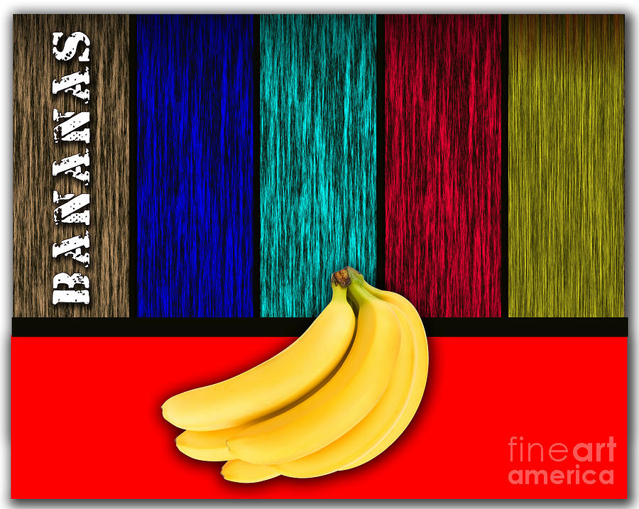 Bananas #5 Mixed Media by Marvin Blaine