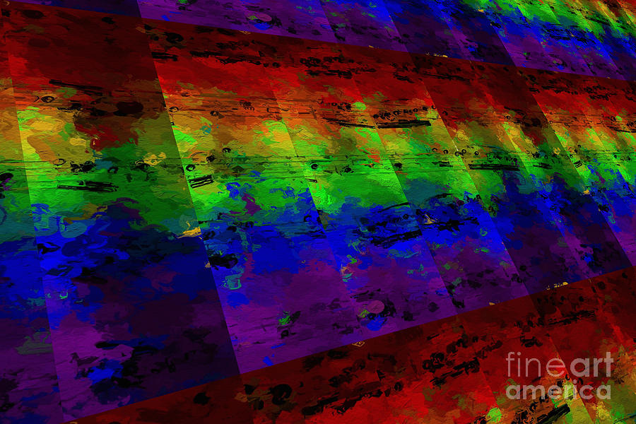 5-Bar Multi-Timbral Pastiche Digital Art by Lon Chaffin