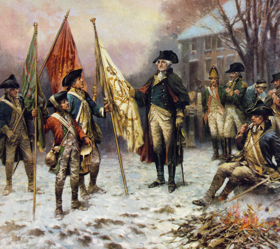 Battle Of Trenton, 1776 #5 Painting by Granger