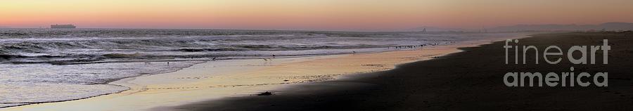 Beach Sunset Ormond Beach #5 Photograph by Henrik Lehnerer
