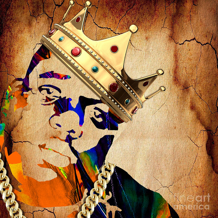 Cool Mixed Media - Biggie Collection #12 by Marvin Blaine