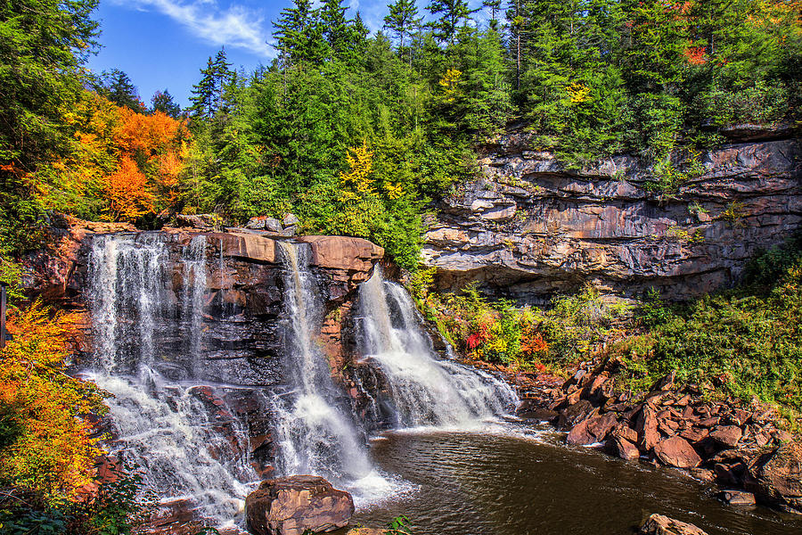 Blackwater Falls #7 Photograph by Mary Almond