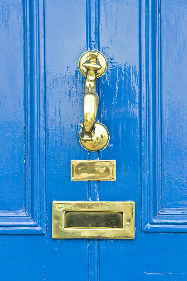 Furniture Photograph - Blue door #5 by Tom Gowanlock