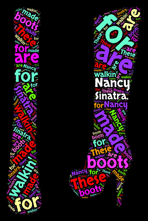 Boots by Nancy Sinatra #5 Painting by Bruce Nutting
