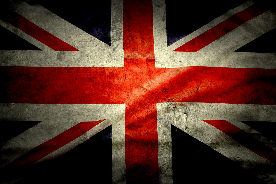 British Flag Photograph by Les Cunliffe