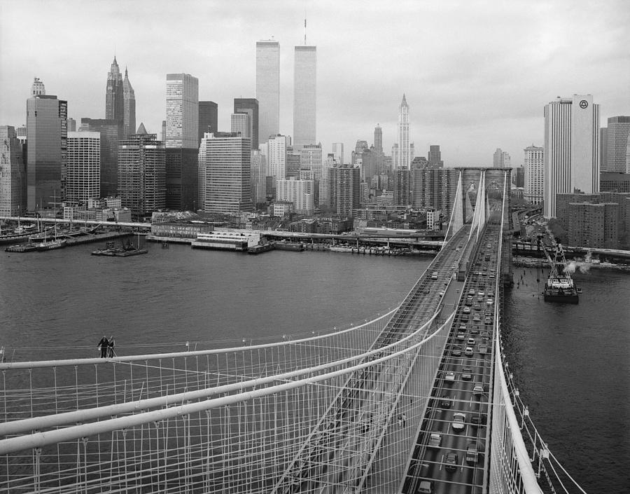 Brooklyn Bridge, 1982 #5 Photograph by Granger